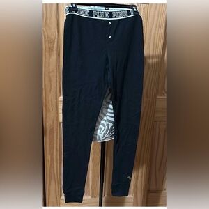 Pink VIctori’s Secret Black Waffle Leggings medium
New no tags